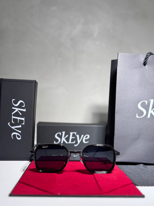 SkEye®️ Sunglasses – Black Square Edition